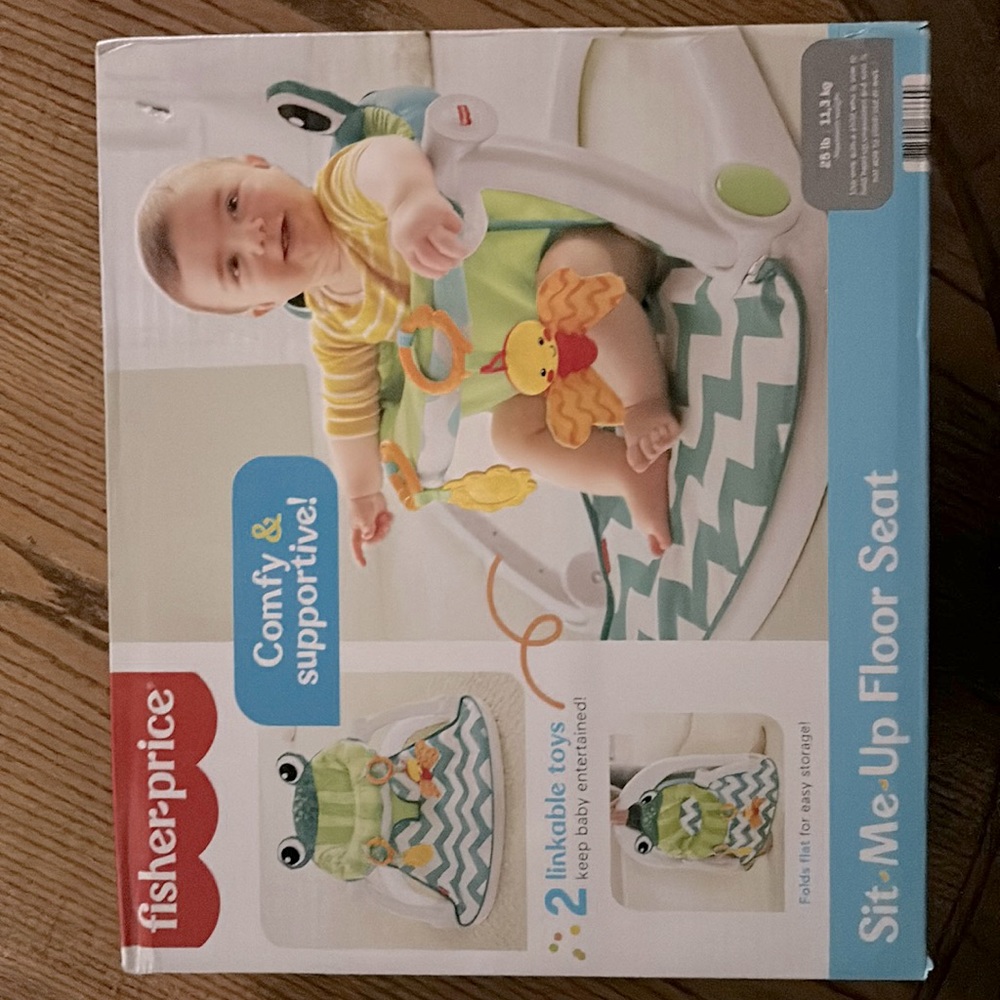 NEW! Fisher Price Sit Me Up Floor Seat